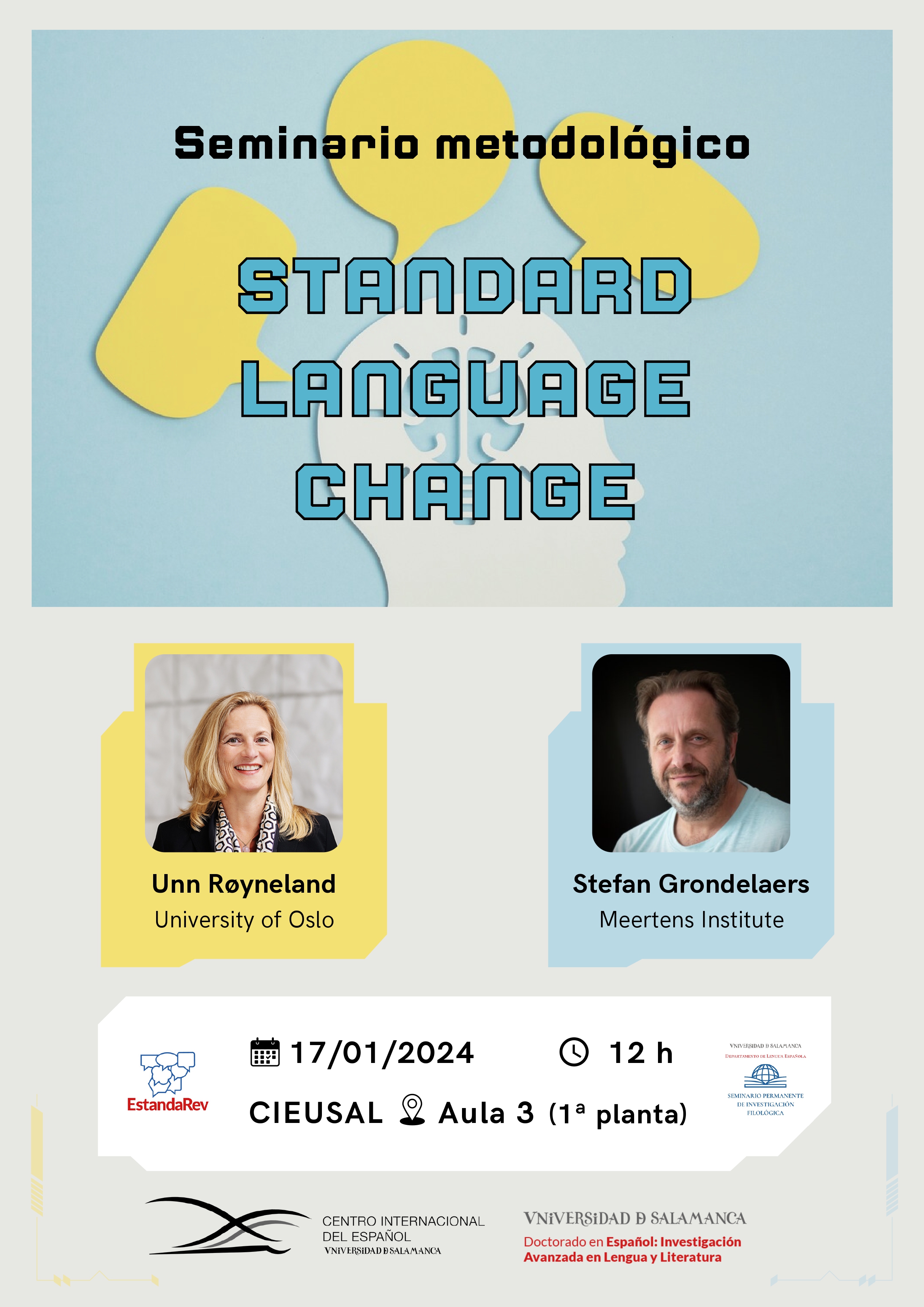 Seminario metodológico "Standard language change"